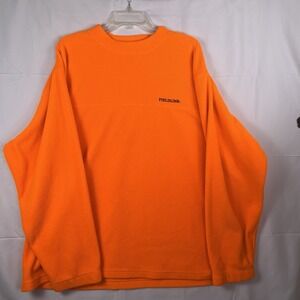 Fieldline Hunting Orange Sweatshirt Men's Long Sleeve Pullover Outdoors Sz XL
